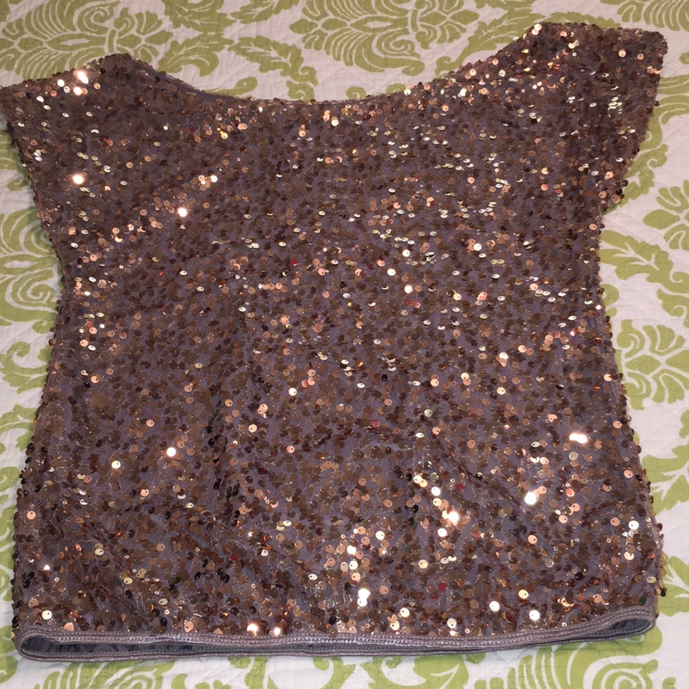 Sequin top